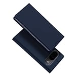 DUX DUCIS Skin Pro Faux Leather Flip Case for Google Pixel 9 / 9 Pro - Blue