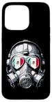 Coque pour iPhone 15 Pro Max Drapeau Mexicain Mexique Homme Masque à Gaz Graphique