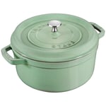 Staub-La Cocotte Støbejernsgryde 3,7 L, Sage