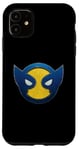 Coque pour iPhone 11 Marvel Studios Deadpool & Wolverine Logan Worn Emoji Icon