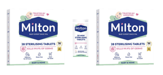 Milton Sterilising Tablets - 28 x 2 Plus 1 Mini 50 - Baby & Home, Bottle Hygiene