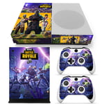 Kit De Autocollants Skin Decal Pour Console De Jeu Xbox One S Corps Complet Fortnite Fortnite, T1tn-Xboxones-1395