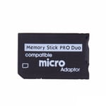 Adaptateur de carte mémoire micro SD vers Memory Stick PRO Duo pour Sony PSP