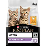 PRO PLAN® Kitten 1-12M HEALTHY START Rich in Chicken Dry Cat Food 3kg