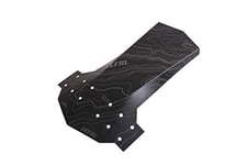 Zéfal Deflector Lite Rear-Garde Boue Arrière Léger et Minimaliste-Protection Cadre Collier de Selle et Amortisseur-Universel 26-29"-Idéal VTT Tout Suspendu Cyclisme, Noir, 235 x 160 mm