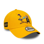 NEW ERA LIMITED EDITION HARRY POTTER BASEBALL CAP.9FORTY YELLOW MASH UP HAT S23