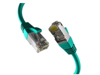 Efb-Elektronik Cat8.1 Grønn 15M Rj45 Patch Kabel S/Ftp Pimf Lszh 2000Mhz 40Gb Nettverkskabel (Ec020200275)