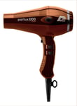 Parlux Compact 3200 Turbo Hair Dryer Chocolate Brown includes 2 nozzles