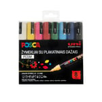 Tussit Uni-Ball Posca PC-5M, 8 kpl.