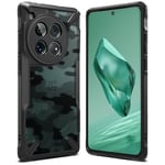 Ringke OnePlus 12 Fusion X Skal, Camo Black