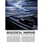 Wee Blue Coo War Cold Biological Warfare Gas Chemical Attack Submarine Art Print Poster Wall Decor 12X16 Inch