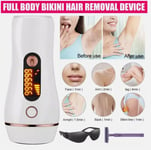 5 Levels Laser Hair Removal Machine IPL Permanent Painless Epilator Body Facial.