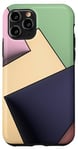 iPhone 11 Pro Pastel Colours Shapes Geometric Art Case