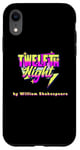 iPhone XR Twelfth Night Title Shakespeare Comedy Play Case