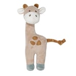 Nattou Doudou Hochet en Polyester, Girafe Luna, Environ 23 cm, Luna et Axel, Vert/Beige