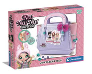 Clementoni - 18662 - Na Na Na Surprise! - Jewellery Bag, little girls handbag with jewellery set - kids' craft kits girls 7 years old, bag making kit