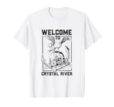 Seagull on skull - Crystal River T-Shirt