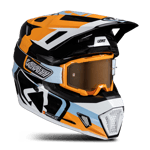 Leatt Moto 7.5 Crosshjälm m. Crossglasögon Orange""