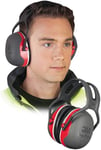 Peltor Casque Antibruit Série X, X3A, 33 Db, Rouge