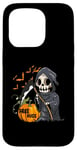 Coque pour iPhone 15 Pro Free a Hugs Costume d'Halloween effrayant pour la faucheuse