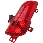 Ensemble de phare antibrouillard arrière gauche 6350HA, coque rouge de remplacement adaptée à la Peugeot 206+ 2009-2012,de Debuns