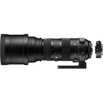 Sigma 150-600mm f/5-6.3 Sports Lens With TC-1401 1.4x Kit Nikon F