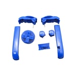 Deylaying Replacement LR AB D Pad Cross Buttons Keys Set for Nintendo Gameboy Advance GBA(Blue)