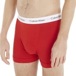 Calvin Klein 3P Cotton Stretch Trunks Multi-colour-2 bomull Small Herre