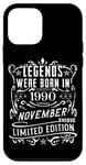 Coque pour iPhone 12 mini Anniversaire Novembre 1990 Édition Limitée Cadeau Utilisé