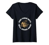 Womens Kids These Days Will Never Know Vintage Rotary Dial Phone V-Neck T-Shirt