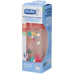 Dodie Biberon Initiation+ Rose +6 Mois 330ml Bouteilles 1 pc(s)