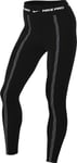 Nike Leggings-fb5477 Leggings, Noir/Gris Fer/Blanc, XL Femme