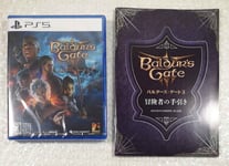 BALDUR S GATE 3 PS5 + BONUS ADVENTURER GUIDE JAPAN NEW (GAME IN ENGLISH)