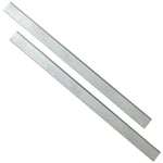 Diamwood - 2 x Fers de Rechange pour Raboteuse ou Dégauchisseuse Lames de Rabot Réaffutables 410 x 25 x 2.5 mm Outil de Travail du Bois Dur ou Bois