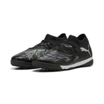 PUMA Future 8 Match TT Eclipse - Svart/Cool Light Gray/Grön - Turf (TF), storlek 36