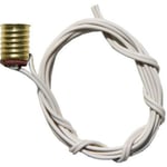 Beli-beco - L40/43 Support d'ampoule Culot (mini-lampes): E5.5 Connexion: à fils 1 pc(s) W241441