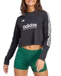 adidas Originals Tiro 3-Stripes Long-Sleeve Top - Black