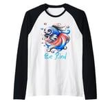 be kind rainbow fish teacher life teaching back to school Raglan Baseball Tee