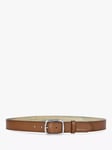 Paul Smith Logo Leather Belt, Tan