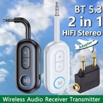 2 IN 1 Airplane Wireless Adapter Airplane Headphones Adapter  TV Speaker Car