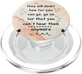 People Will Doubt You Success Motivational Saying PopSockets PopGrip for MagSafe