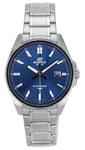 Casio Edifice Blue Dial Quartz Casual 100M Men's Watch EFV-150D-2A