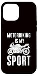 Coque pour iPhone 12 Pro Max La moto est mon sport