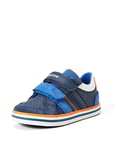 Geox Bébé Garçon B Kilwi Boy C Sneakers, Navy/Royal, 22 EU