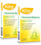 Kira Hormonal Balance | 80 Film Coated Tablets | Vitamin B-Complex, Vitamin C an