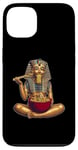 Coque pour iPhone 13 Nouilles japonaises Pharaoh King Tut Ramen