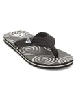 Quiksilver Men's Molokai Layback Ii Sandal, Black 4, 9.5 UK