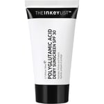 The INKEY List Kasvot Aurinkovoiteet ja aurinkosuojaus Polyglutamic Acid Dewy Sunscreen SPF30 50 ml (362,00 € / 1 l)