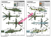 Trumpeter 05812 1/48 Mi-24D Hind-D Helicopter Plastic model