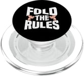 Origami Fold The Rules Design Origami PopSockets PopGrip pour MagSafe